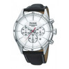 Horlogeband Pulsar VD53-X001 / PT3007X1 / PP069X Leder Zwart 22mm